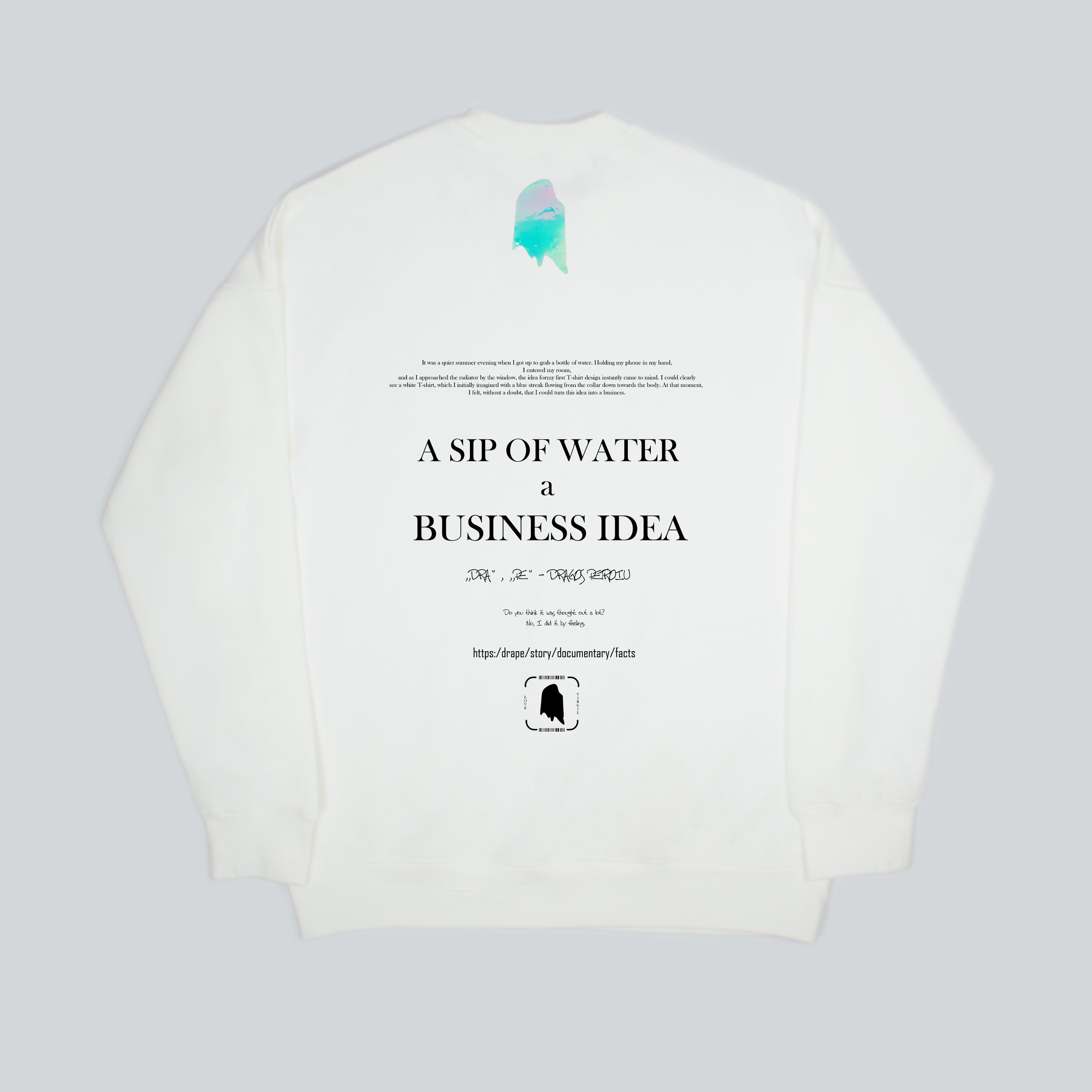 WaterSip DRAPE Sweatshirt