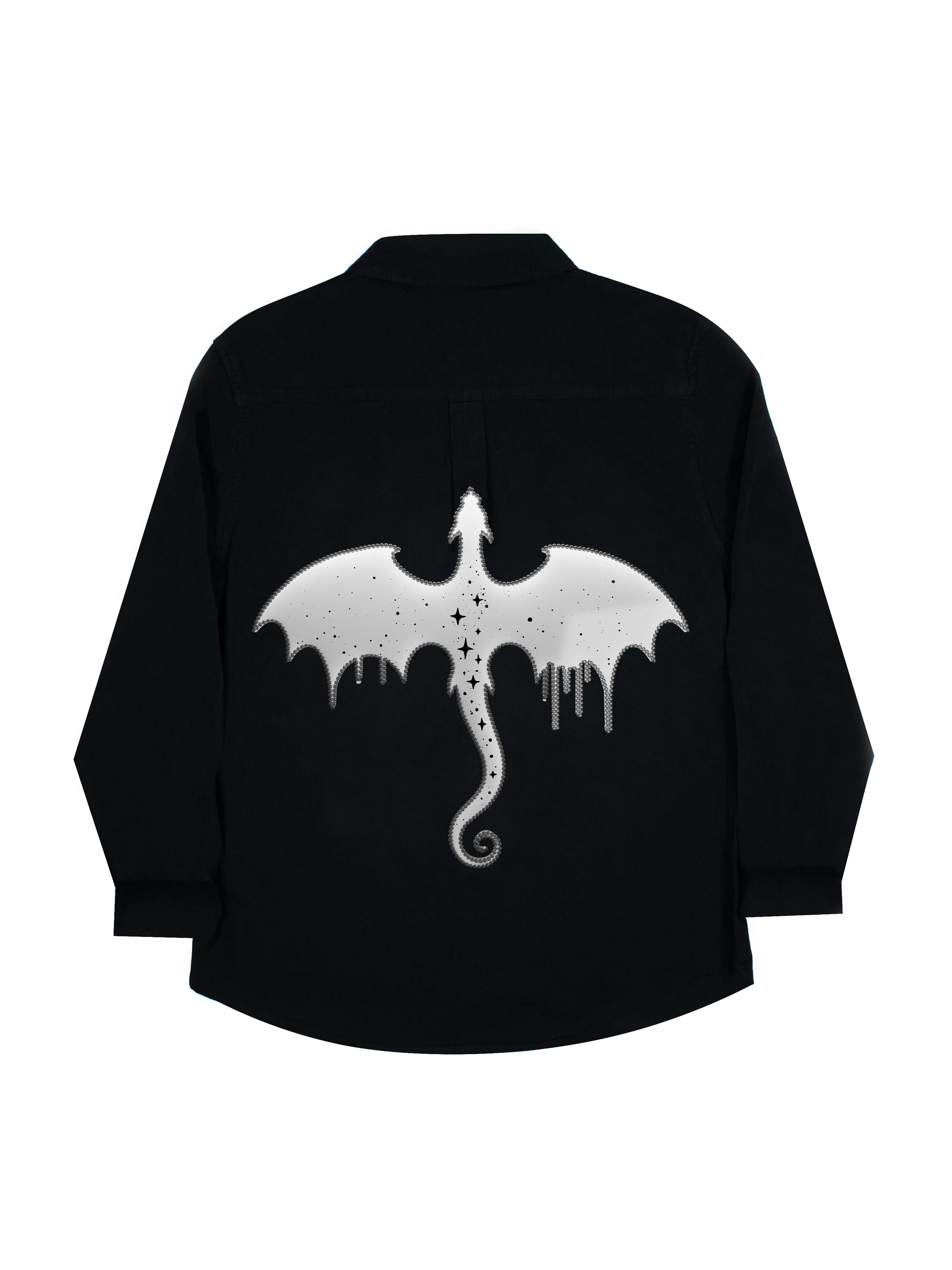 Crystalized2 DRAPE Shirt