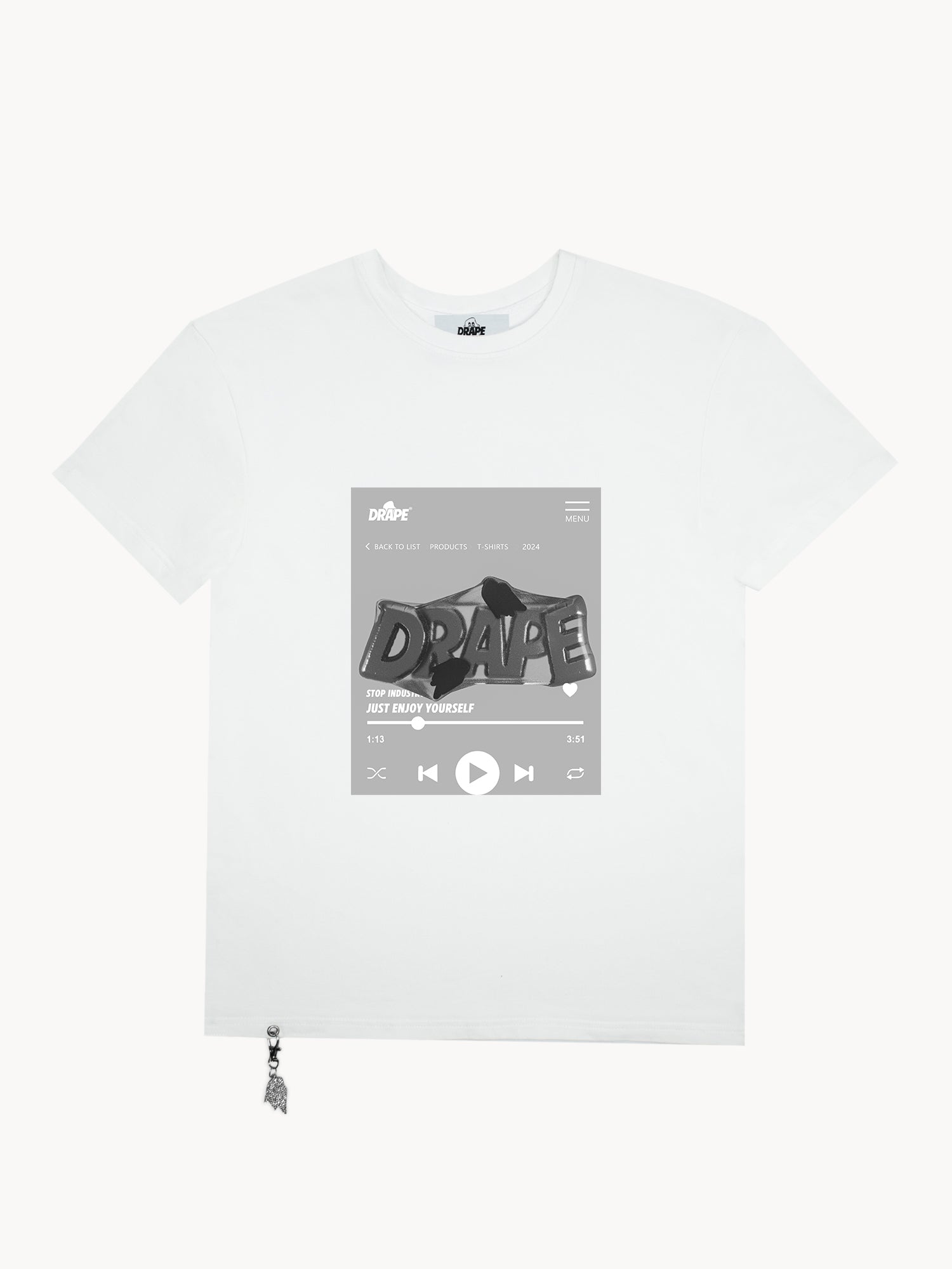 Infinite Loop DRAPE T-shirt