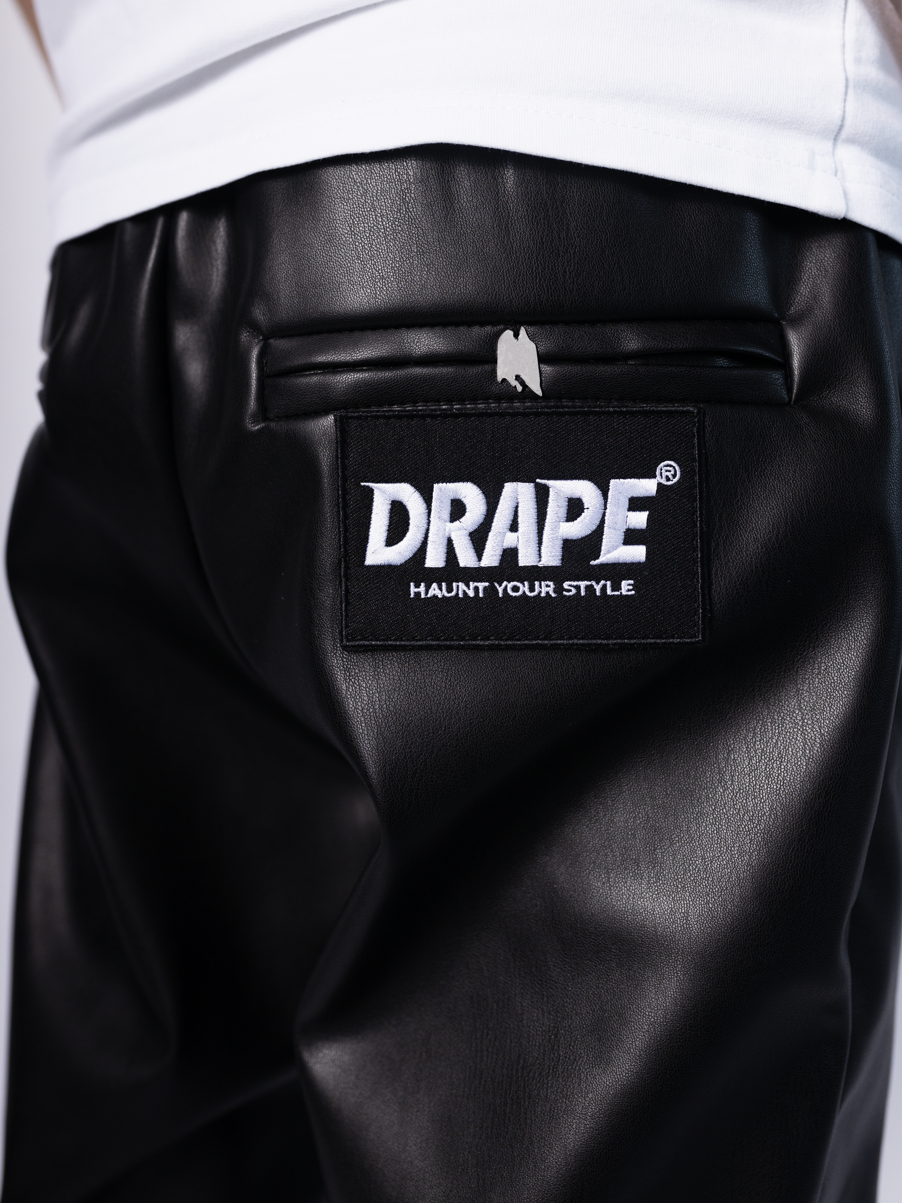 CosmicTrail DRAPE Leather Pants