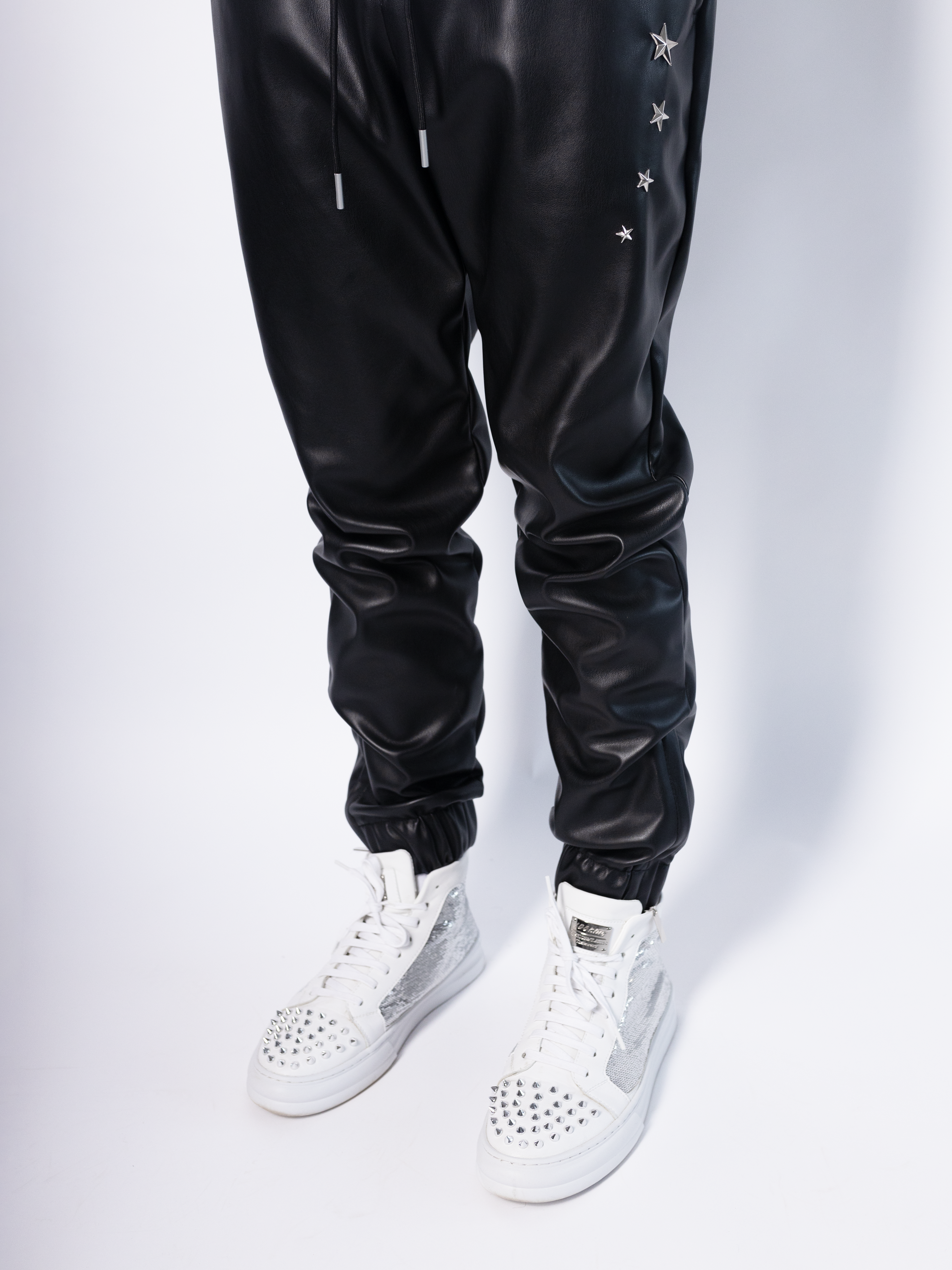 Interstellar DRAPE Leather Pants