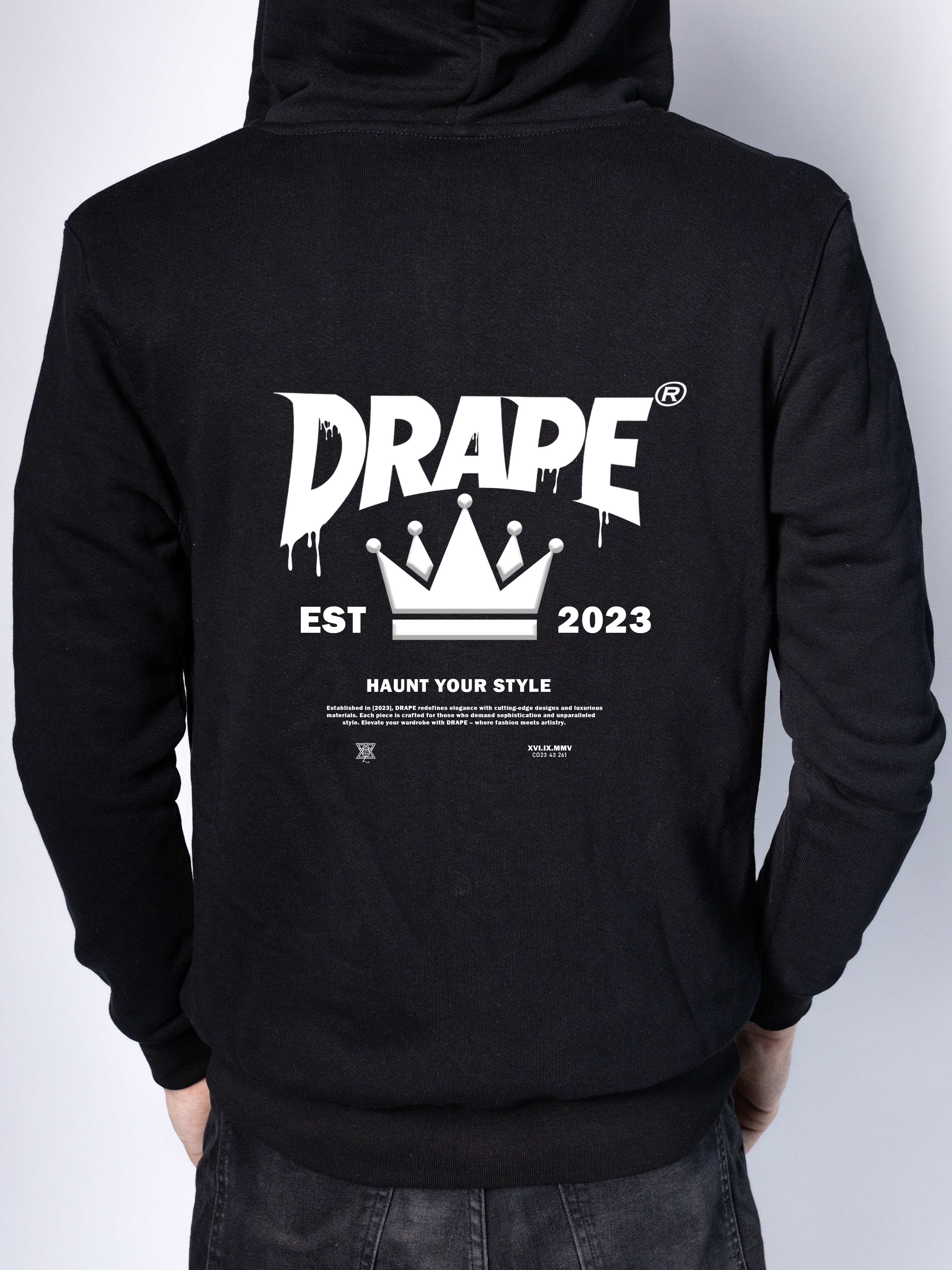 Timeless DRAPE Zip Hoodie
