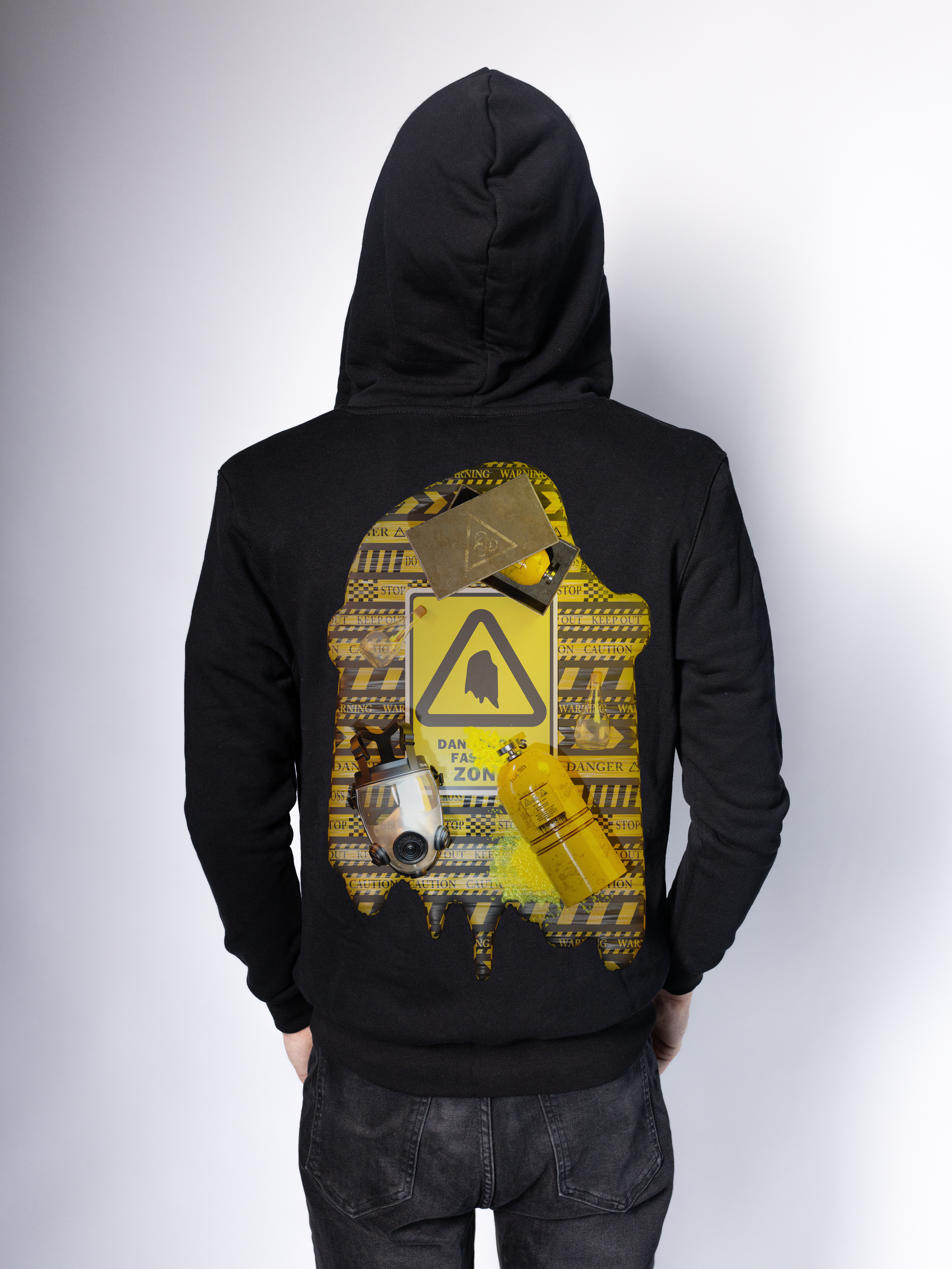 Phantom Toxicity DRAPE Zip Hoodie
