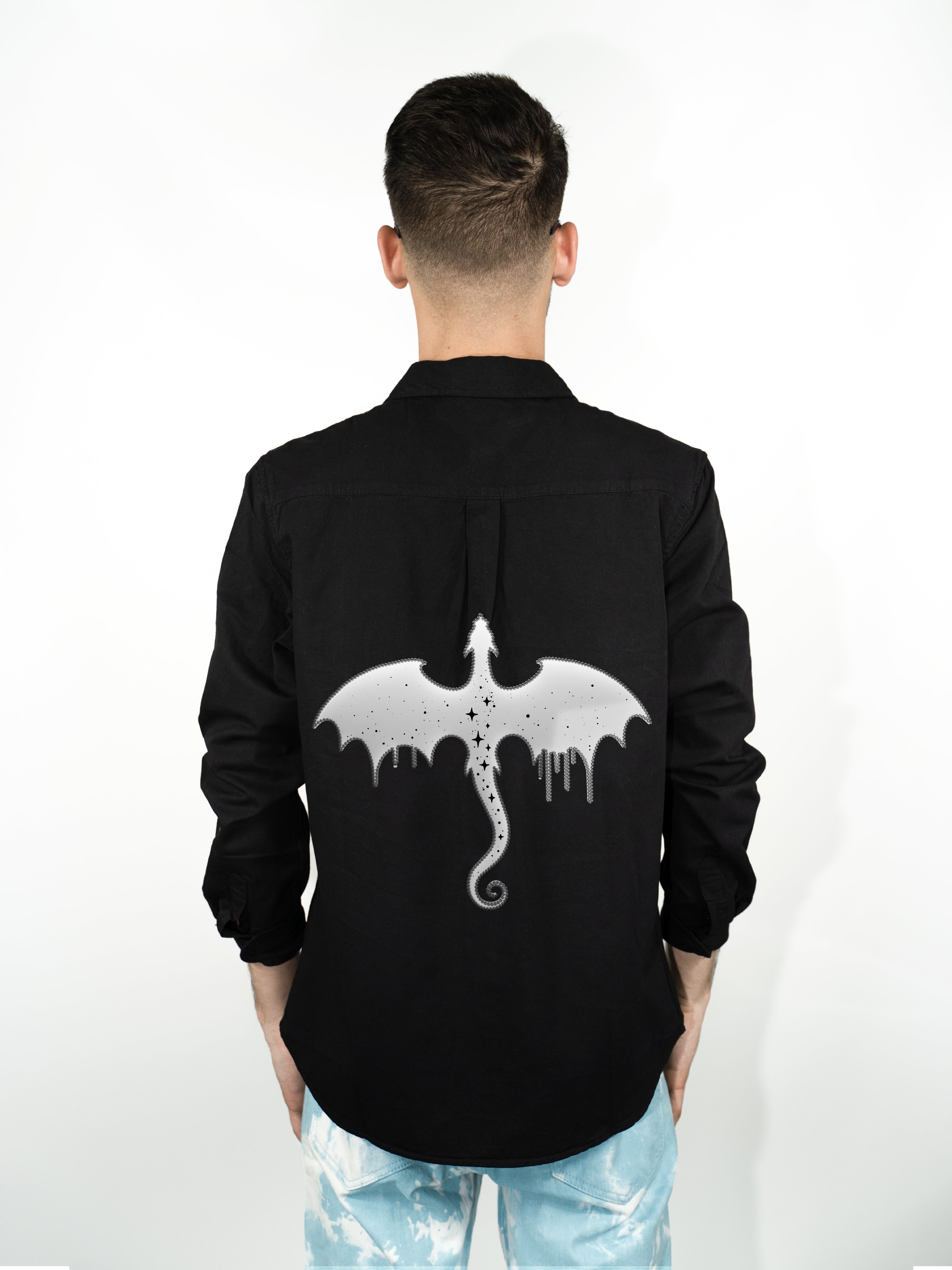 Crystalized2 DRAPE Shirt
