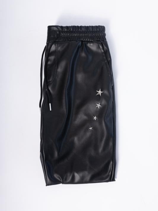 Interstellar DRAPE Leather Pants
