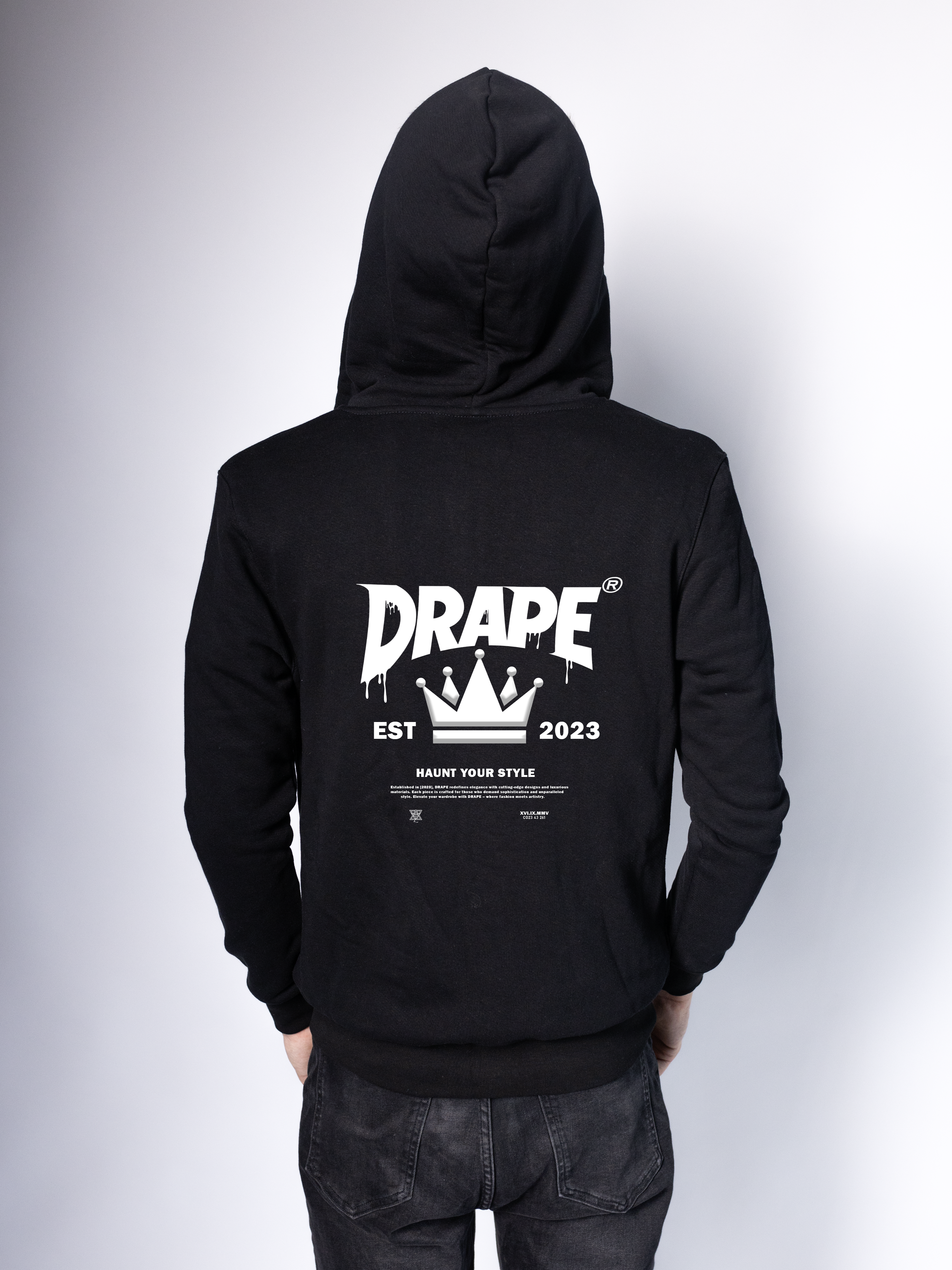 Timeless DRAPE Zip Hoodie