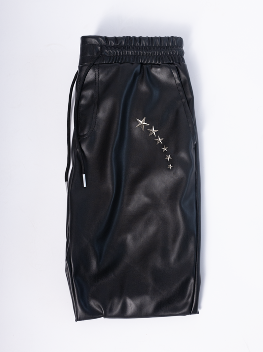 CosmicTrail DRAPE Leather Pants