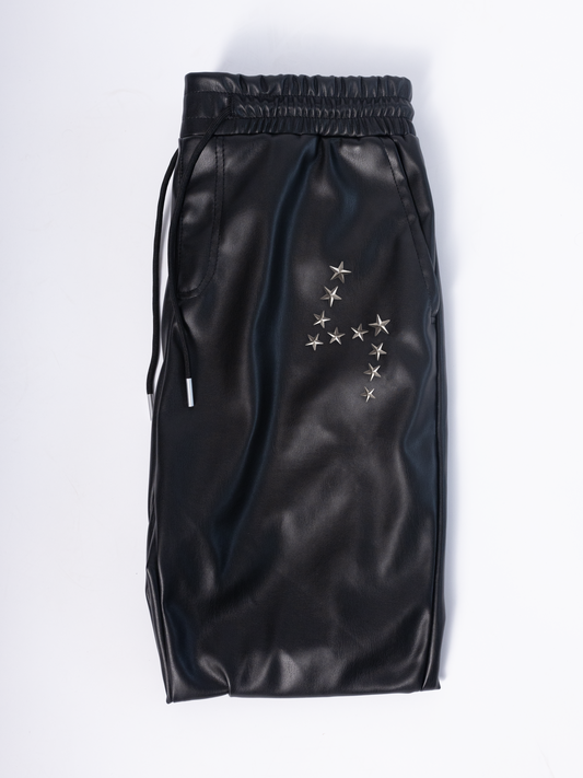 Thunderstrike DRAPE Leather Pants